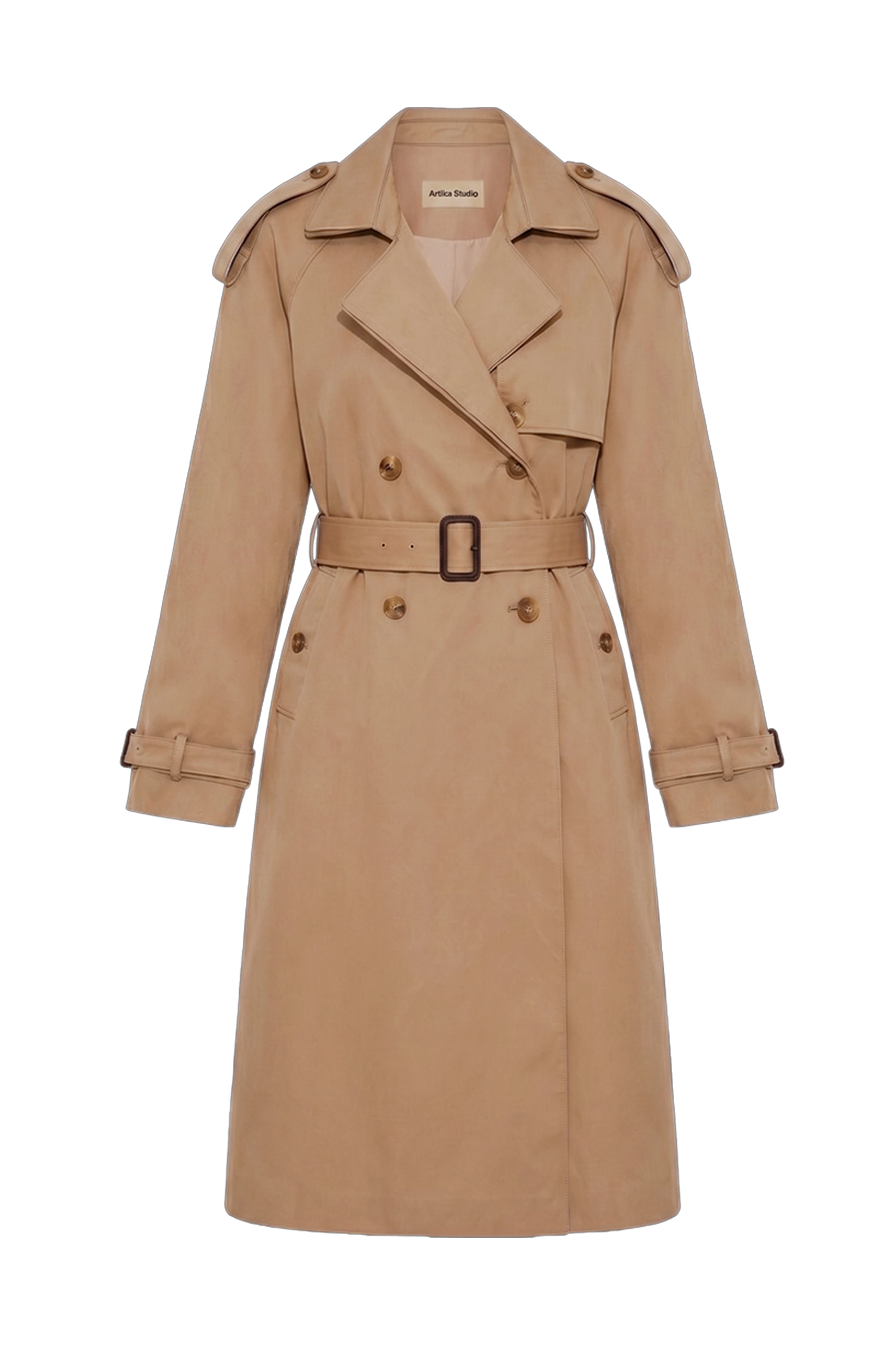 3D Volume Trench Coat