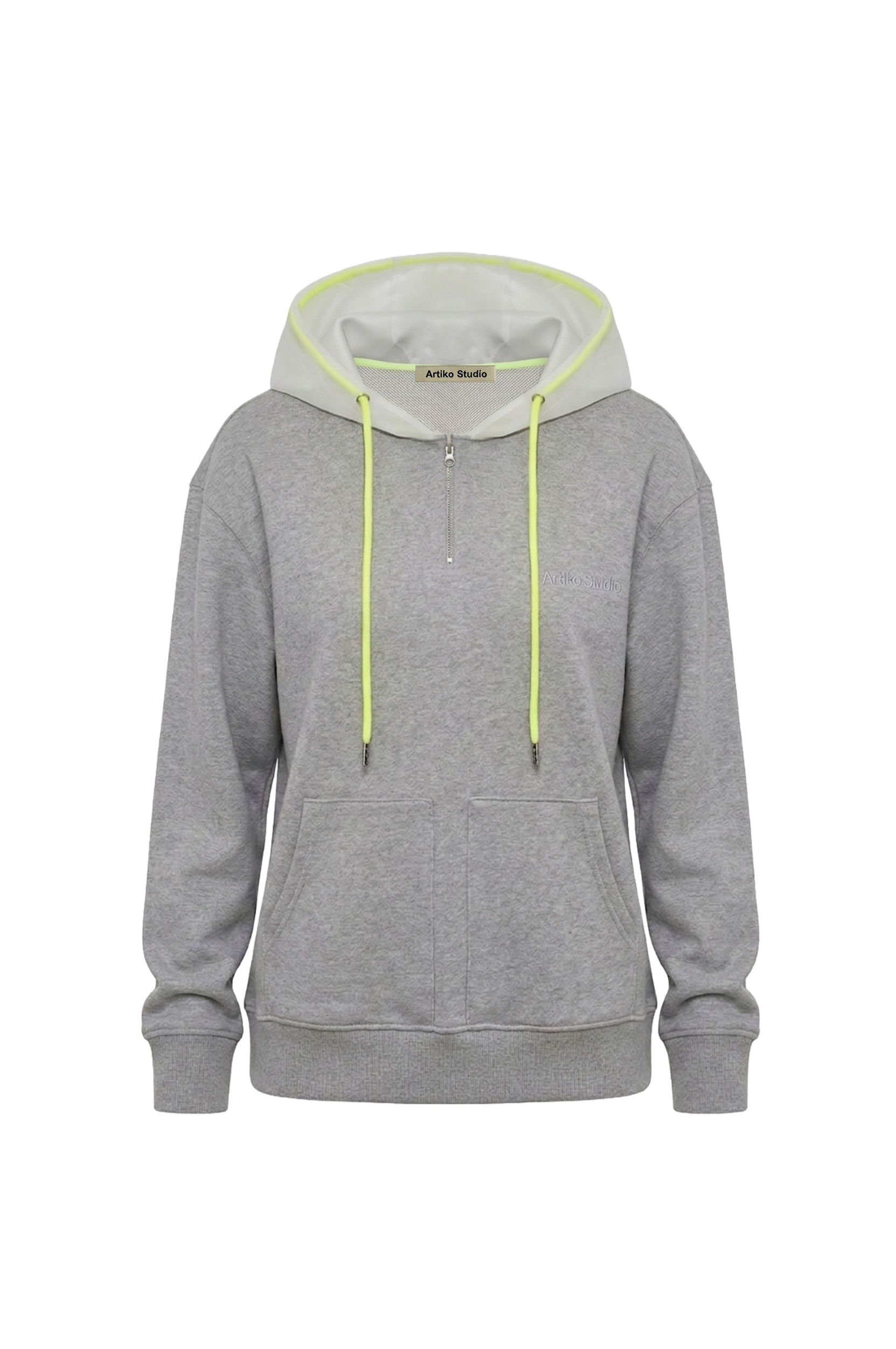 The Vinyl Hood - Neon String Hybrid Hoodie