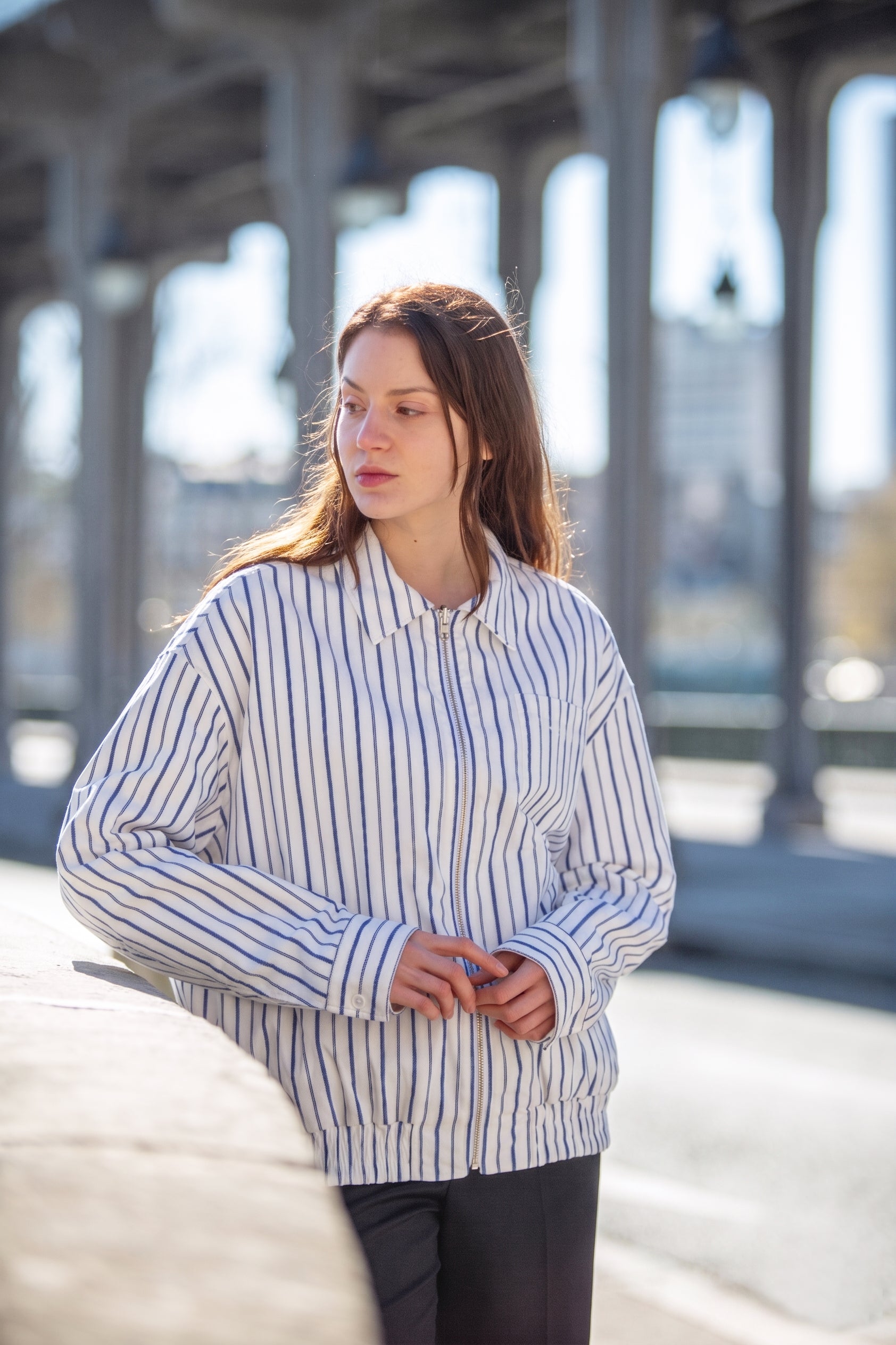 The Hybrid Reversible Shirt-Blouson