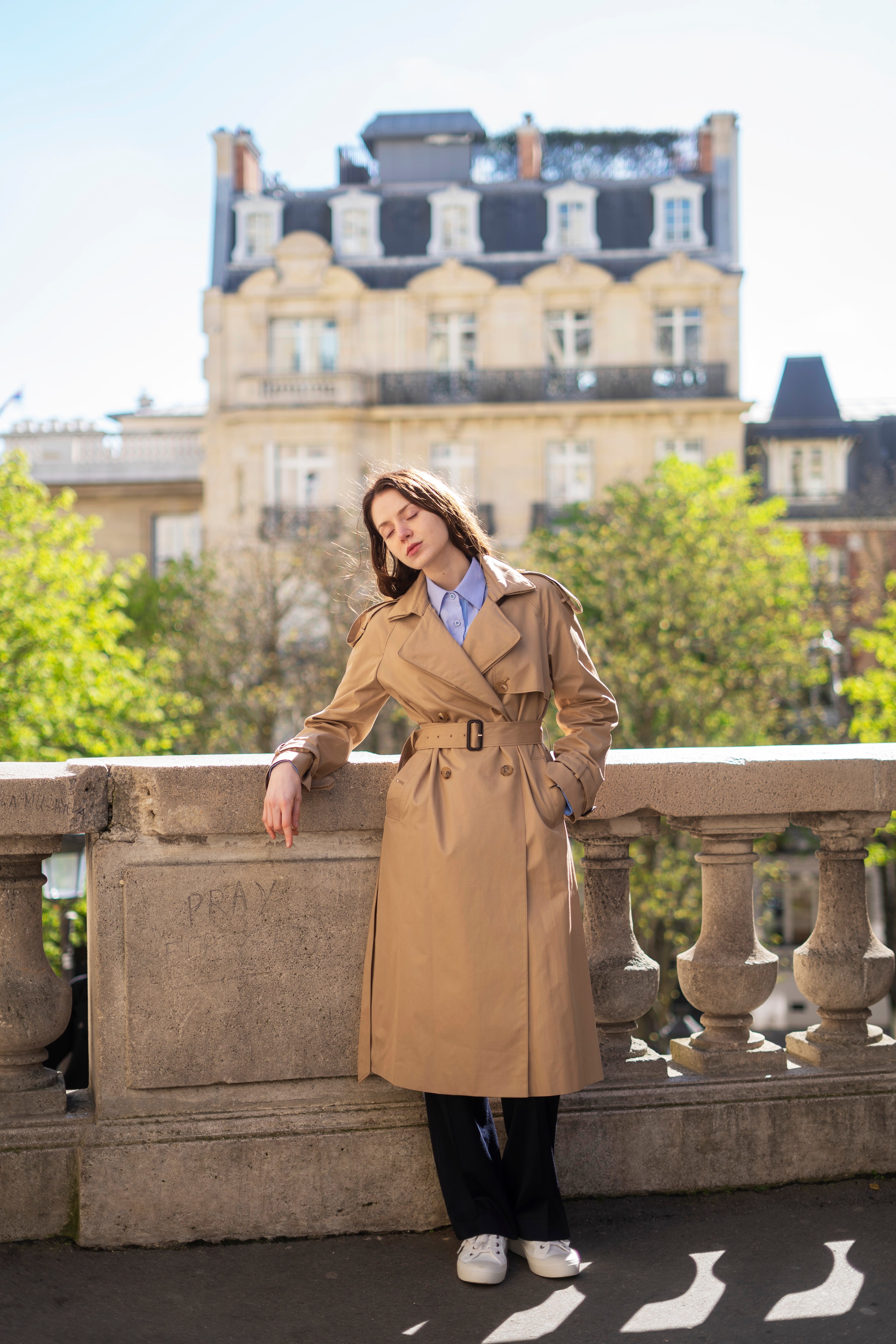 3D Volume Trench Coat