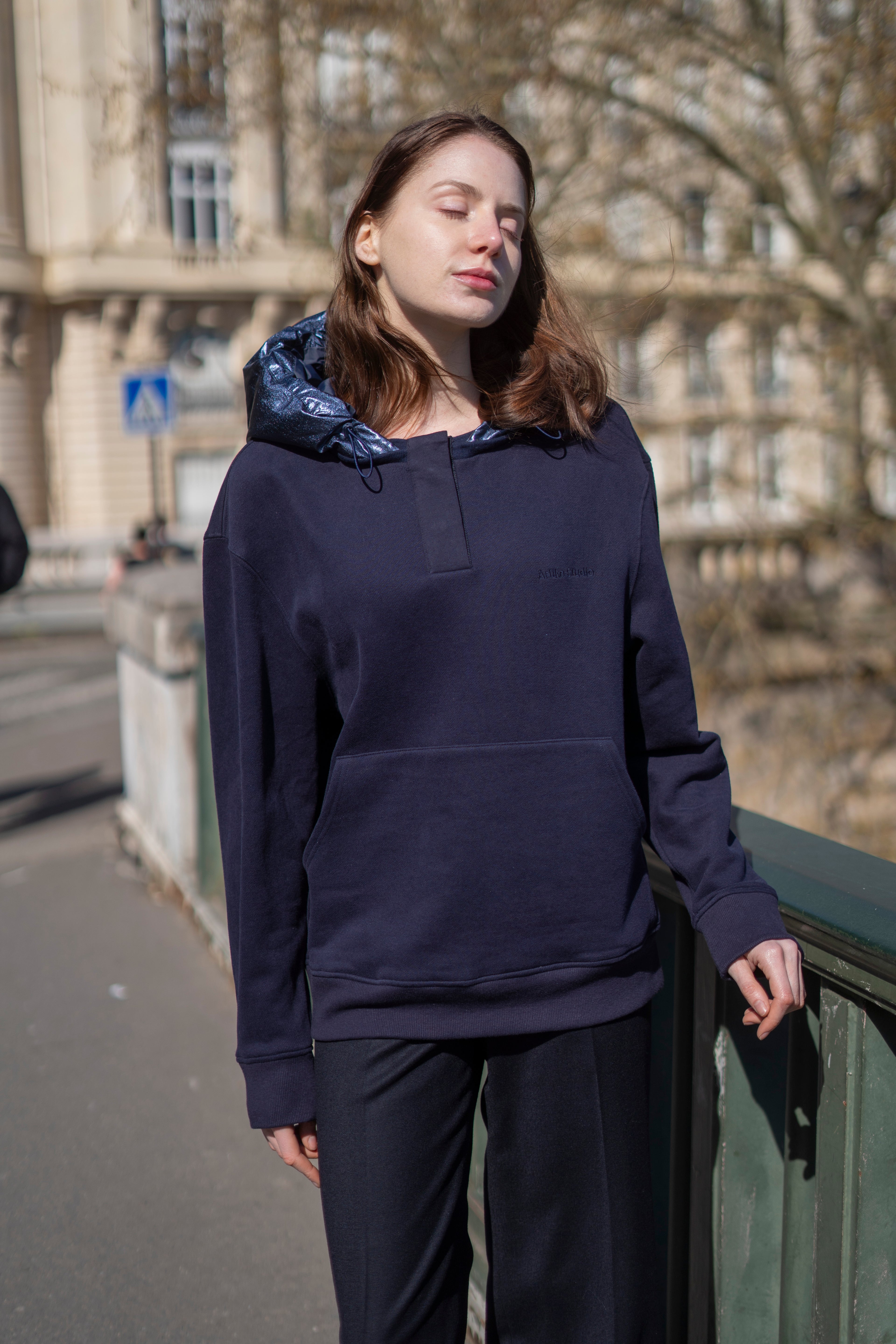 The Goose-Down Hybrid Hoodie (Detachable)