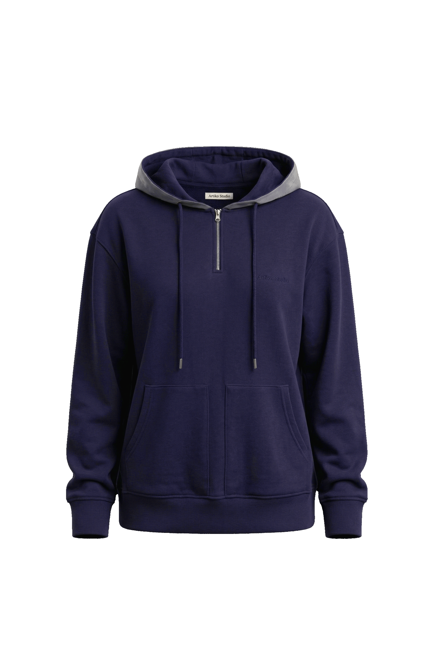 The Vinyl Hood - Jersey Lined Hybrid Hoodie